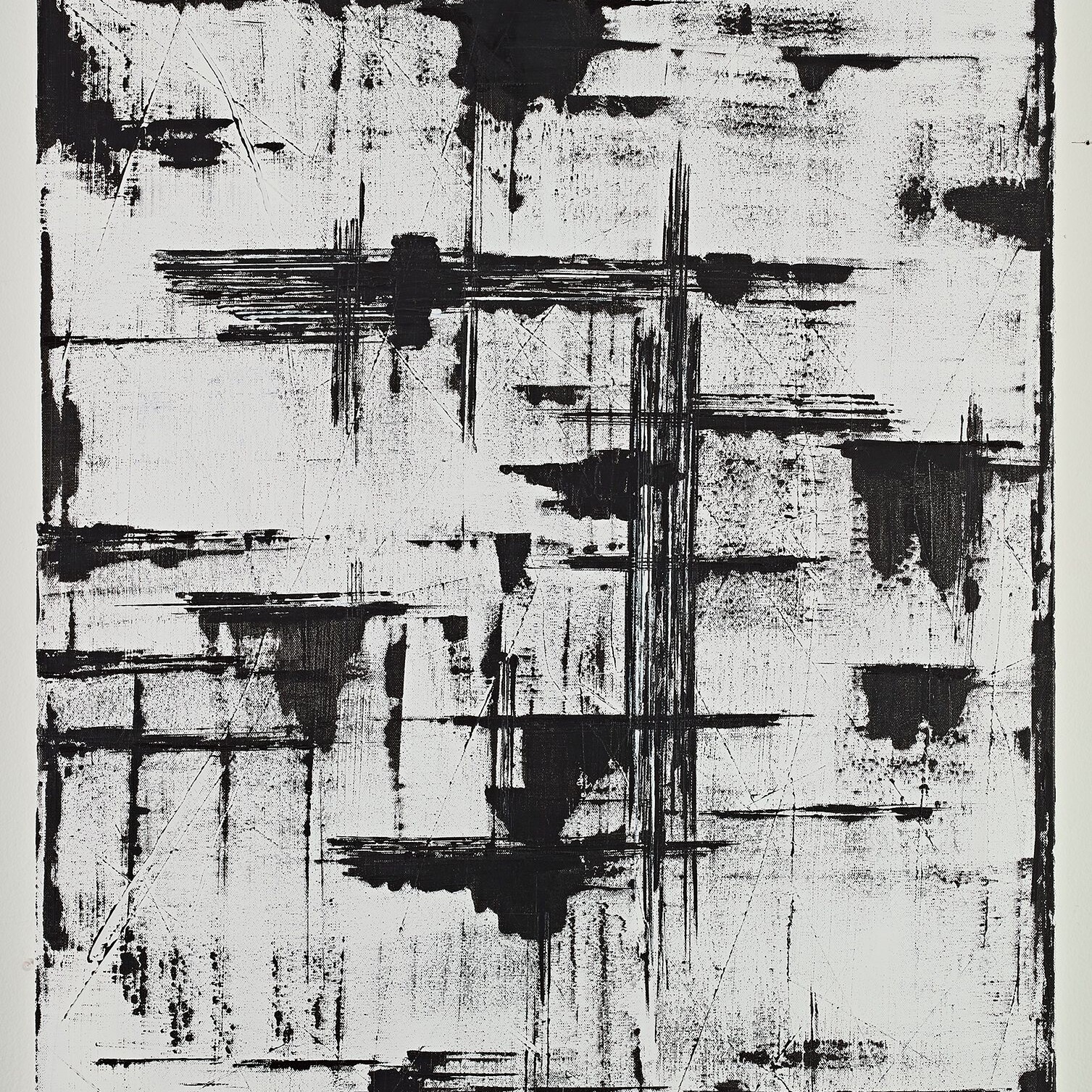 Black and white art by Dave Hackel 001